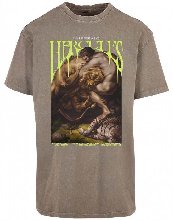 Тениска Hercules Oversize Tee darkkhaki XXL