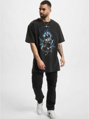 Тениска La Puissance De Lar Mer Oversize Tee acid black XXL