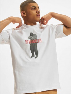 Тениска Biggie Smalls Tee white XXL