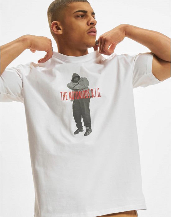 Тениска Biggie Smalls Tee white XXL