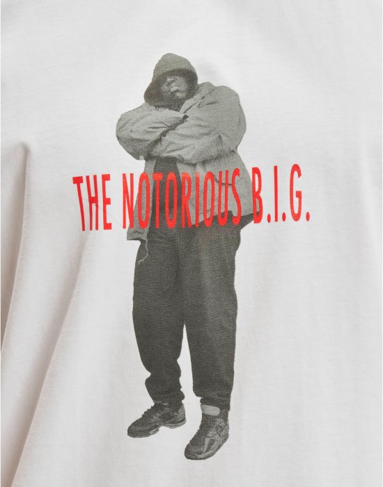 Тениска Biggie Smalls Tee white XXL