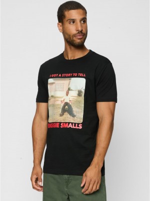 Тениска Biggie Old Photo Tee black XXL