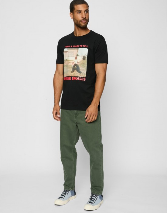 Тениска Biggie Old Photo Tee black XXL