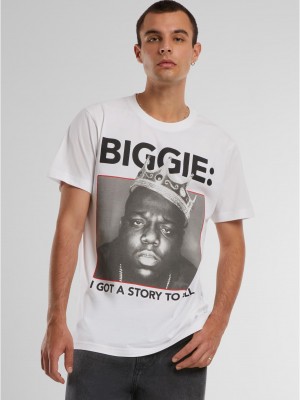 Тениска Biggie Crown Tee white XXL
