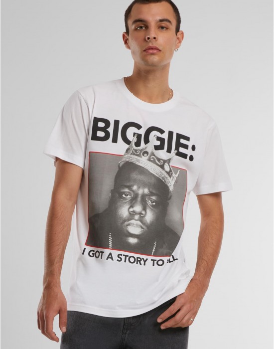 Тениска Biggie Crown Tee white XXL
