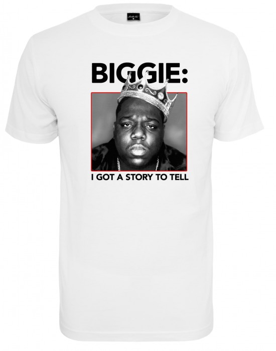 Тениска Biggie Crown Tee white XXL