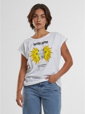 Тениска Moon Song Tee white XS