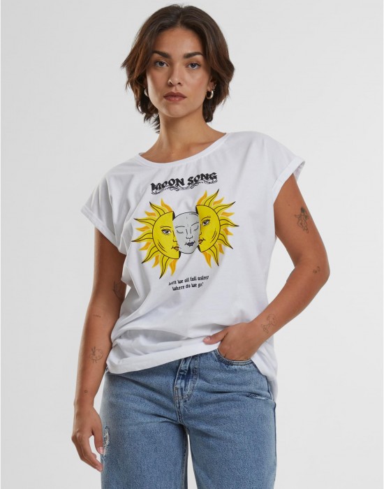 Тениска Moon Song Tee white XS