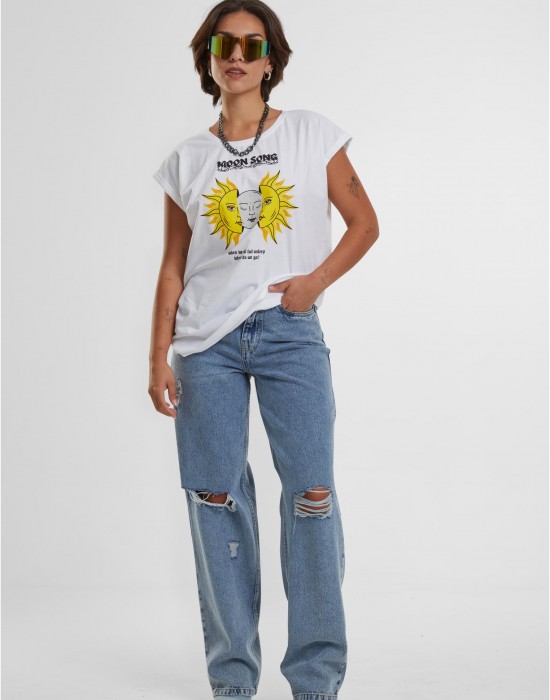 Тениска Moon Song Tee white XS