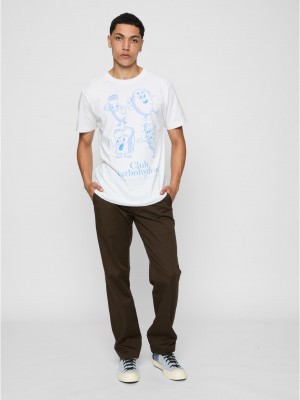 Тениска Club Carbohydrate Tee white XXL