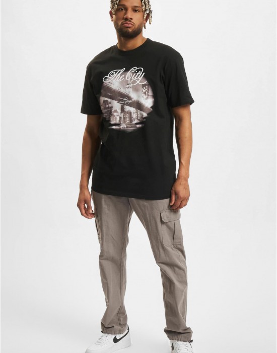Тениска The City Oversize Tee black XXL