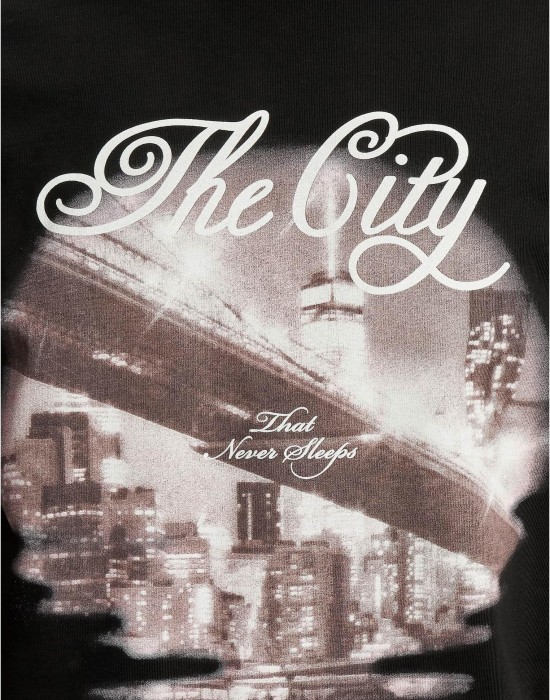 Тениска The City Oversize Tee black XXL