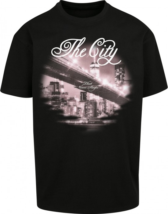 Тениска The City Oversize Tee black XXL