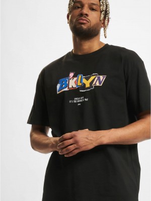 Тениска BRKLYN Oversize Tee black XXL