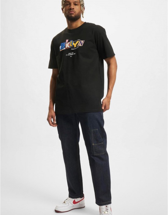 Тениска BRKLYN Oversize Tee black XXL