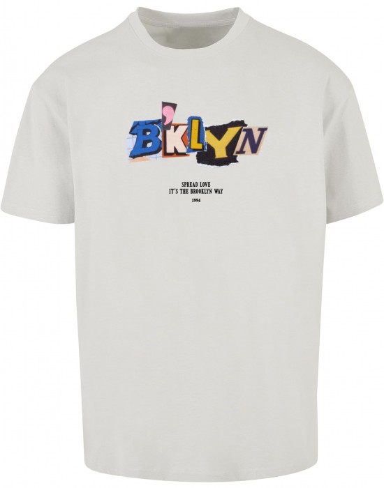 Тениска BRKLYN Oversize Tee lightasphalt XXL