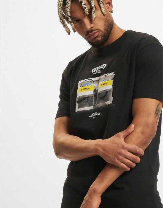 Тениска Bodega Oversize Tee black XXL