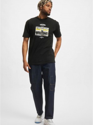 Тениска Bodega Oversize Tee black XXL