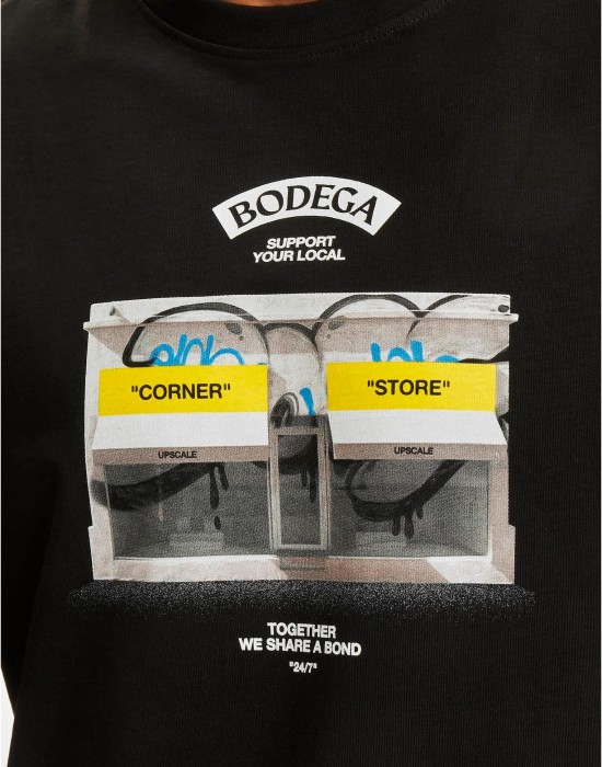 Тениска Bodega Oversize Tee black XXL