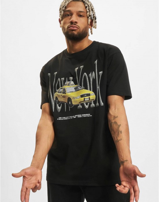 Тениска NY Taxi Oversize Tee black XXL