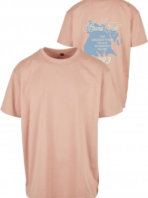 Тениска Bronx Tale Oversize Tee duskrose XXL