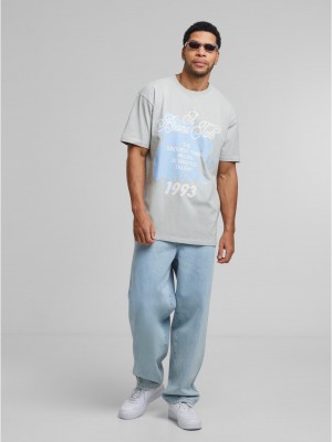 Тениска Bronx Tale Oversize Tee lightasphalt XXL