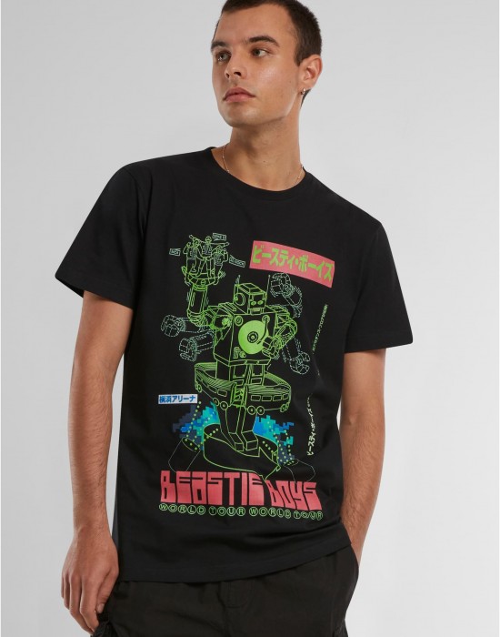 Тениска Beastie Boys Robot Tee black XXL