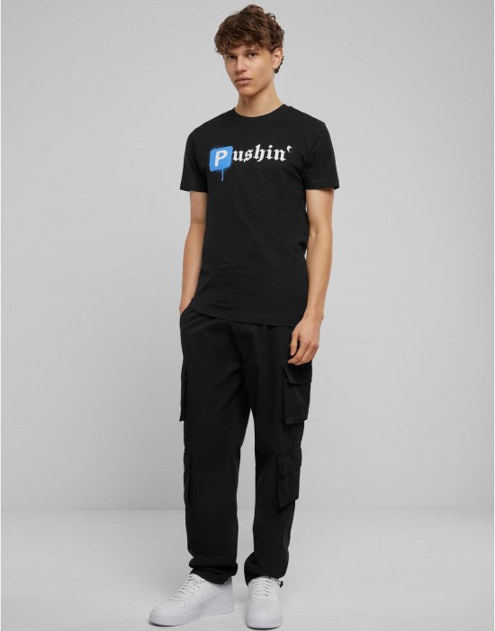 Тениска Pushin P Tee black XXL