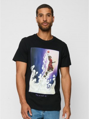 Тениска Way Up In The Sky Tee black XXL