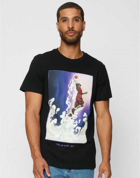 Тениска Way Up In The Sky Tee black XXL