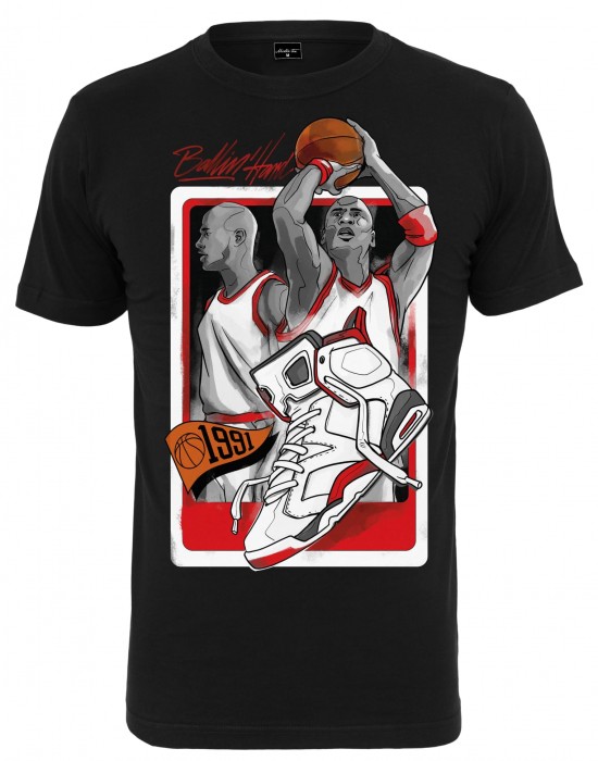 Тениска Ballin Hard 1991 Tee black XXL