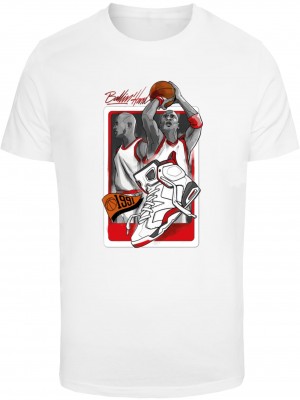 Тениска Ballin Hard 1991 Tee white XXL