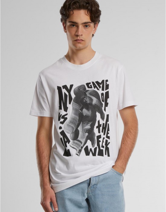 Тениска Game Of The Week Tee white XXL