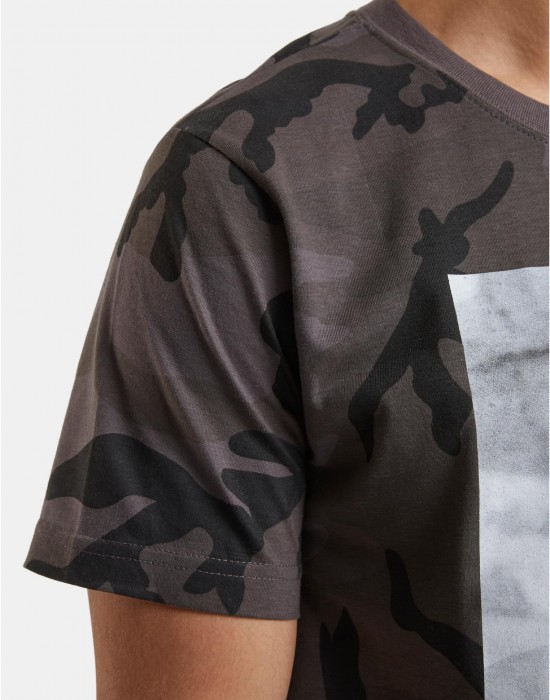 Тениска F#?KIT Tee dark camo XXL