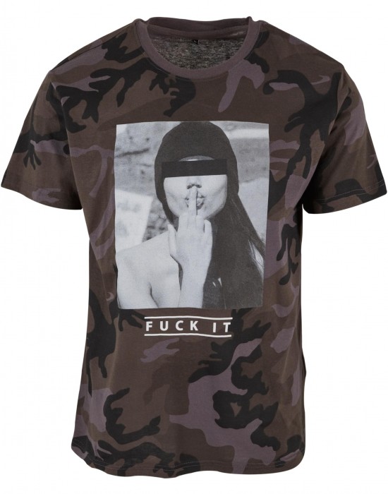 Тениска F#?KIT Tee dark camo XXL