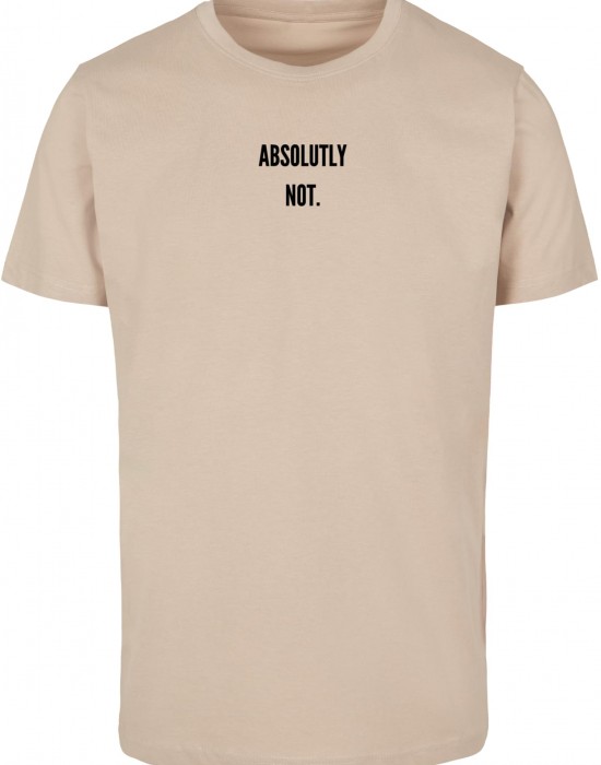 Тениска Absolutely Not Tee sand XXL