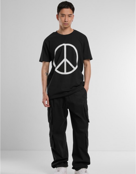 Тениска Peace Tee black XXL