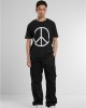 Тениска Peace Tee black XXL
