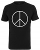 Тениска Peace Tee black XXL