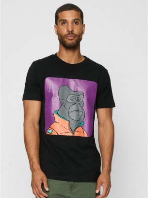 Тениска Bored Gorilla Tee black XXL