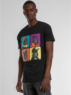 Тениска Bored Gorilla Multi Tee black XXL