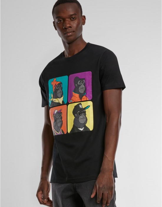 Тениска Bored Gorilla Multi Tee black XXL