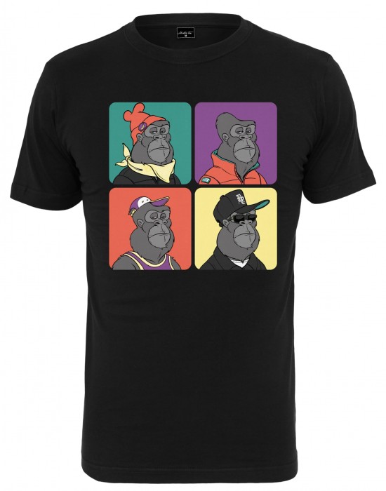 Тениска Bored Gorilla Multi Tee black XXL