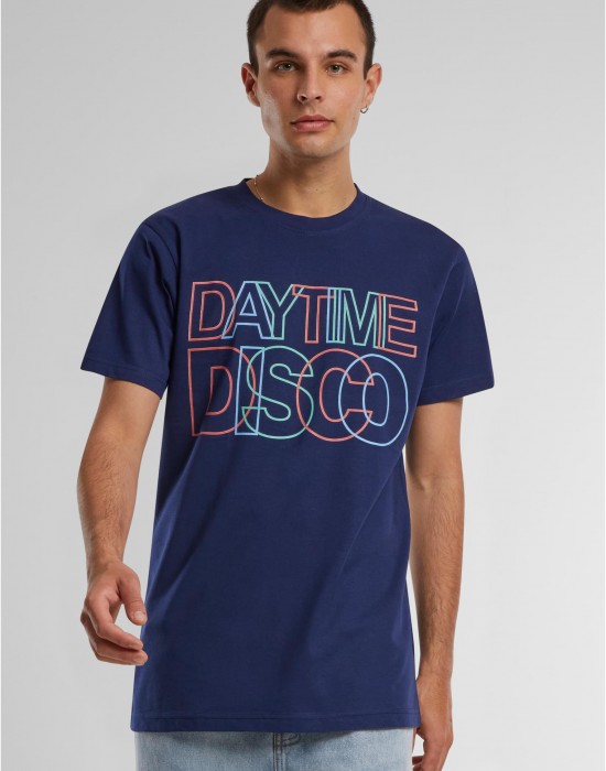 Тениска Daytime Disco Tee T-Shirt Round Neck light navy XXL