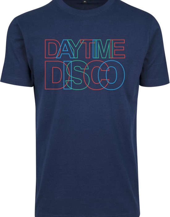Тениска Daytime Disco Tee T-Shirt Round Neck light navy XXL