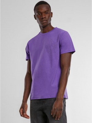 Тениска Rude Banana Tee T-Shirt Round Neck lilac XXL