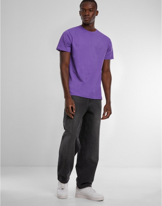 Тениска Rude Banana Tee T-Shirt Round Neck lilac XXL