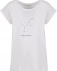 Тениска Ladies Cocktail O'Clock Tee T-Shirt Round Neck white XXL