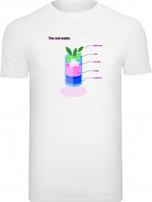 Тениска The Real Mojito Tee white XXL