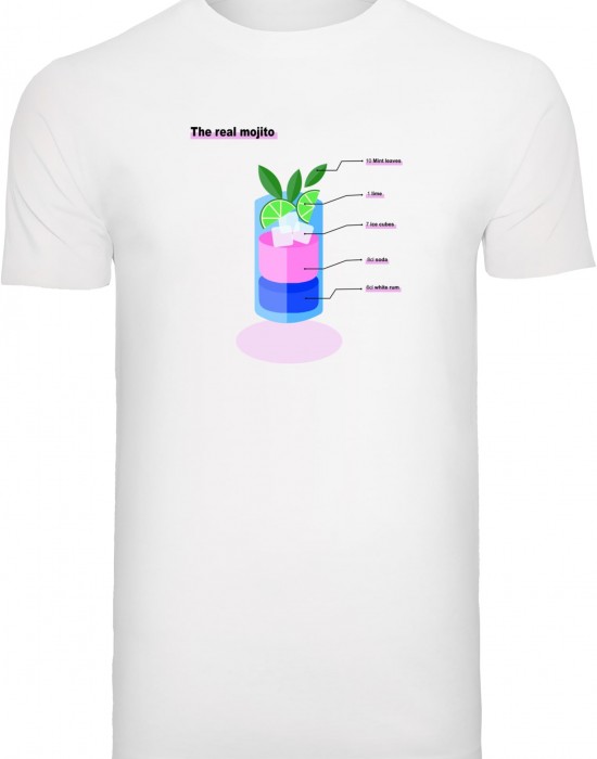 Тениска The Real Mojito Tee white XXL